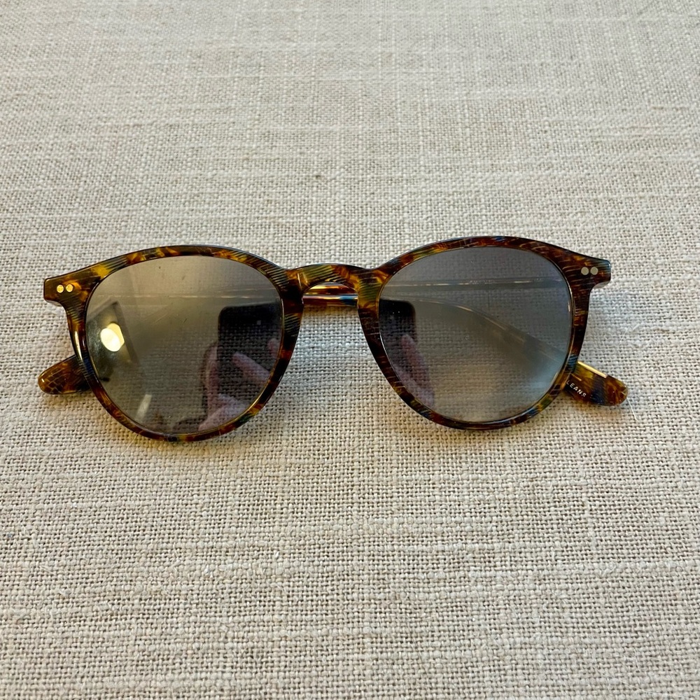 Krewe Herend Tortoiseshell Kenner Sunglasses